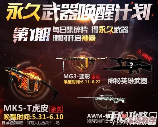 cf手游活动武器巴雷特春雷的获得方法及购买价格详解